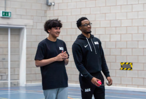 From learning the game to leading sessions Tyrese’s ACE journey