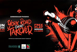 Warwickshire Cricket Foundation and Birmingham Phoenix unite for York Road Cricket Takeover