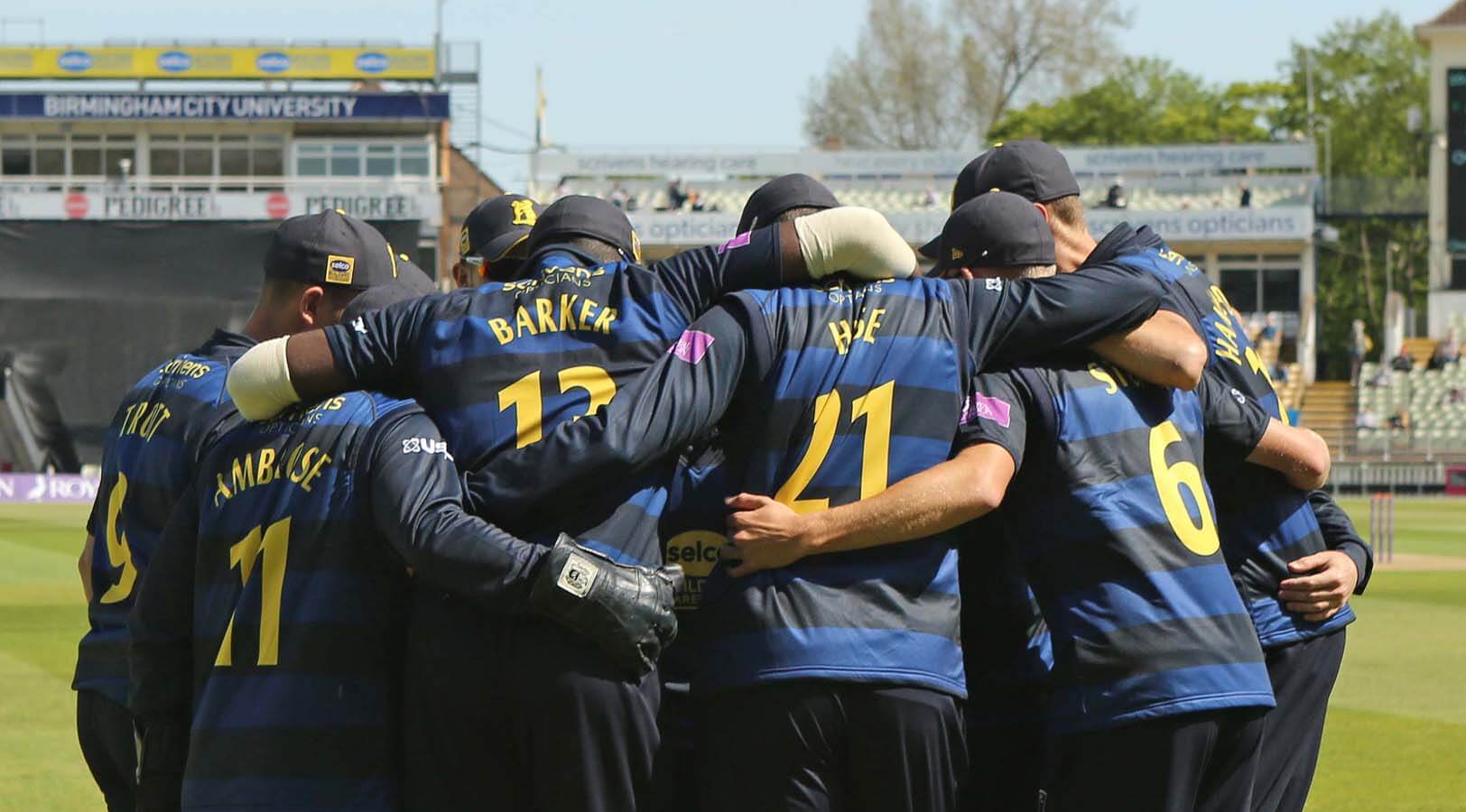 Warwickshire Ccc Become The First English First Class County To Partner With Blinder Edgbaston